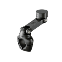 Soporte Pro Boost Shapeheart, diseño robusto y orientación personalizada para manillares de moto.