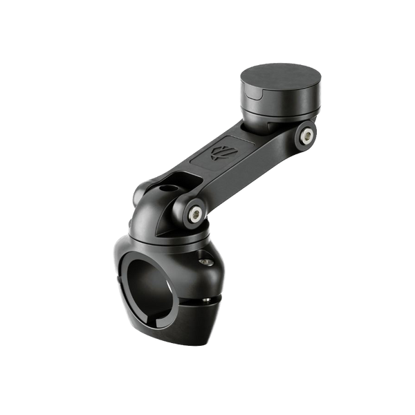 Soporte Pro Boost Shapeheart, diseño robusto y orientación personalizada para manillares de moto.