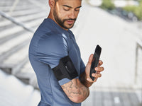 Brazalete Shapeheart, cómodo y ajustable para todos los tamaños de brazo, ideal para el running.