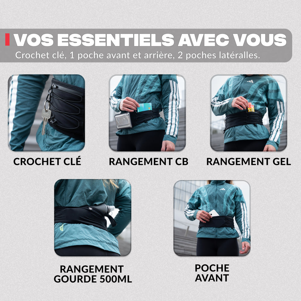 Los accesorios esenciales incluidos – Cinturón deportivo Shapeheart