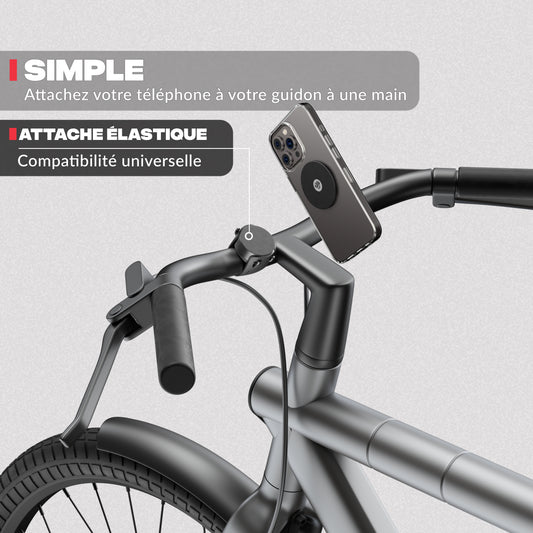 Segunda vista del producto – Soporte de teléfono para bicicleta Shapeheart