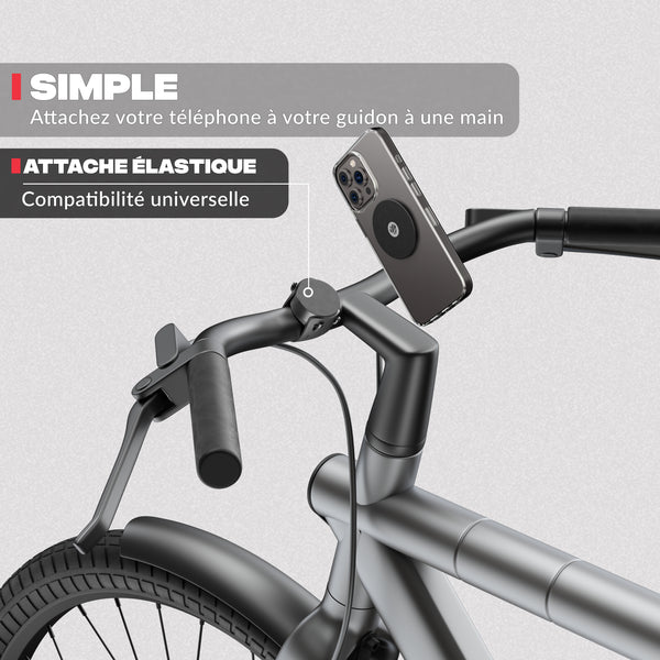Segunda vista del producto – Soporte de teléfono para bicicleta Shapeheart