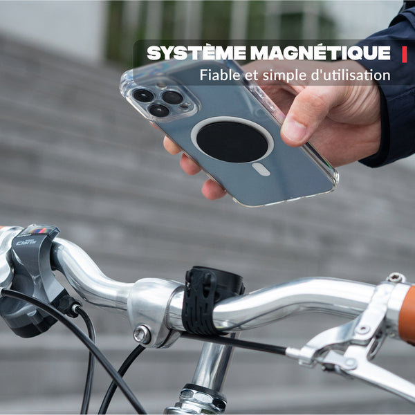 Vista principal del producto – Soporte de teléfono para bicicleta Shapeheart