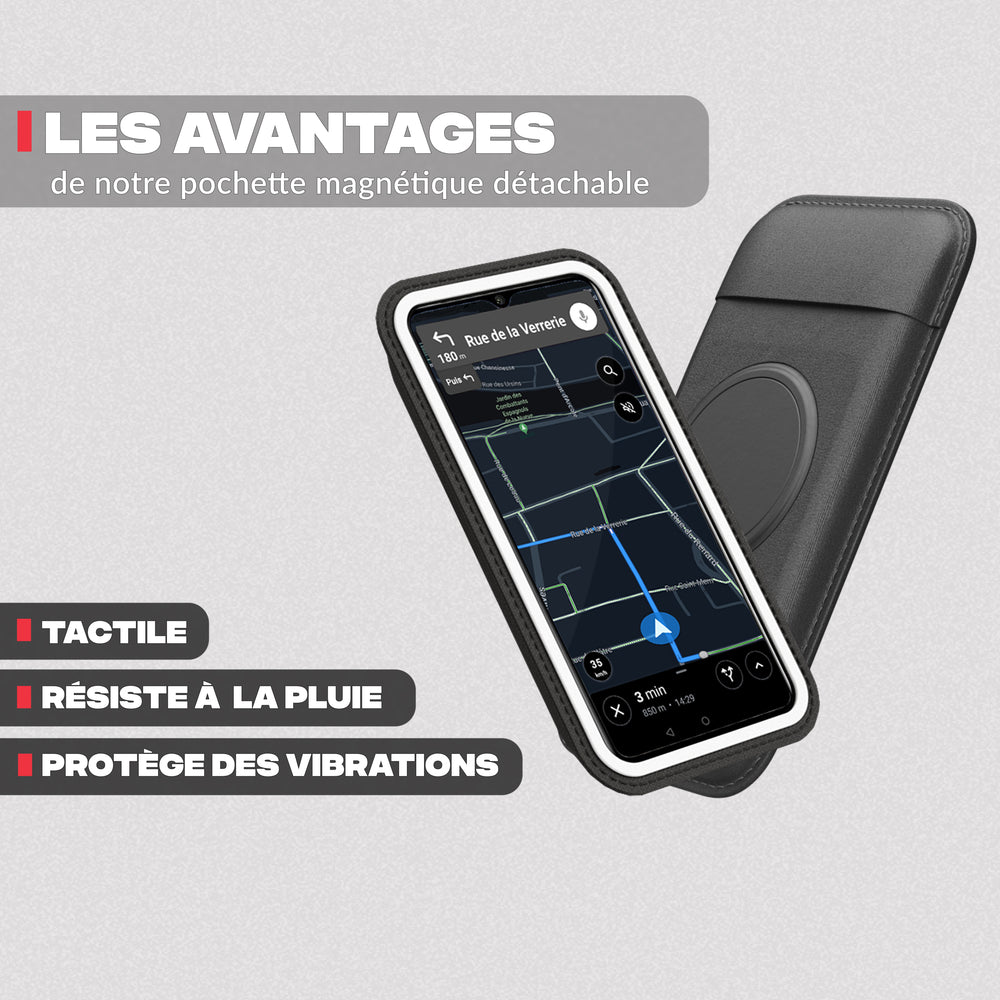 Ventajas de la funda táctil – Soporte de teléfono para semimanillar MINI BOOST Shapeheart