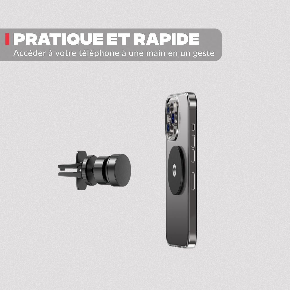 Segunda vista del producto – Soporte de teléfono para coche Shapeheart