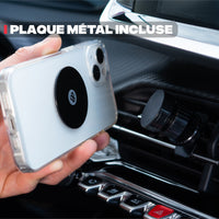 Fijación magnética del teléfono – Soporte de teléfono para coche Shapeheart