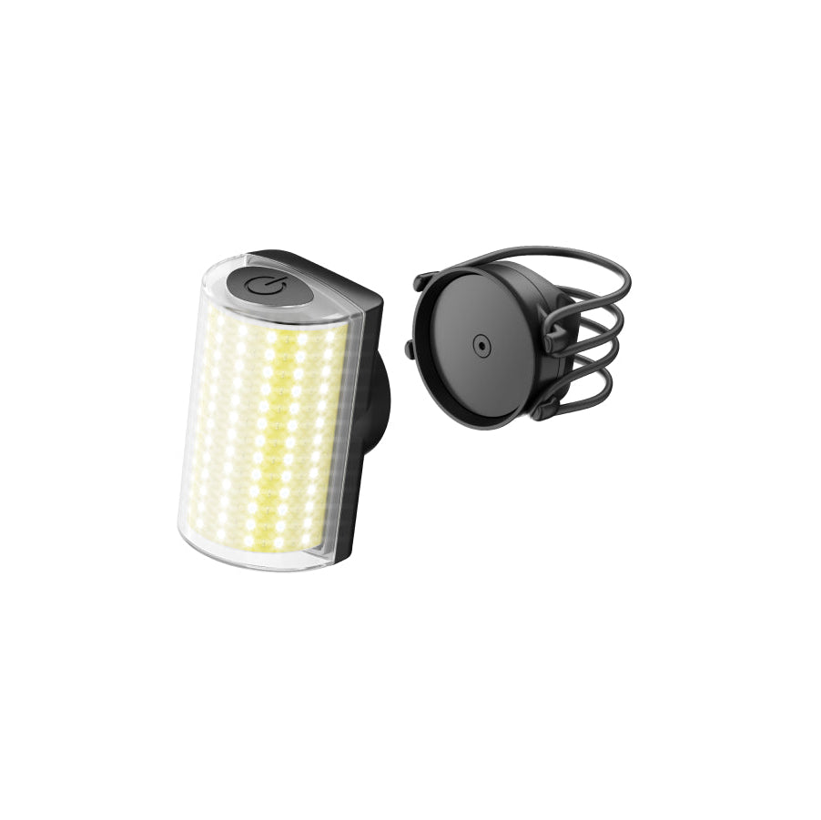 Luz magnética delantera Shapeheart LED blanca, compacta y potente, para una visibilidad óptima en todas las condiciones