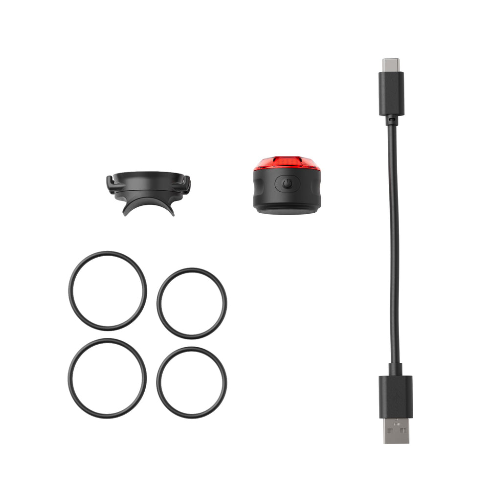 Contenido del pack – Mini luz magnética trasera Shapeheart