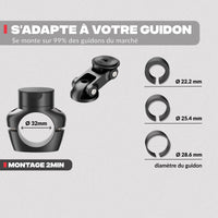 Soporte teléfono moto PRO BOOST MINI