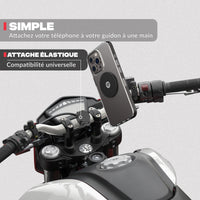 Segunda vista del producto – Soporte de teléfono para moto Shapeheart