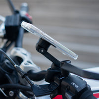 Placa metálica y funda táctil – Soporte de teléfono para moto PRO BOOST Shapeheart