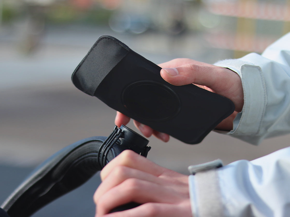 Fijación magnética del teléfono – Soporte de teléfono para cochecito Shapeheart