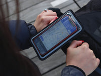 Navegación GPS a través de la funda – Soporte de teléfono para cochecito Shapeheart