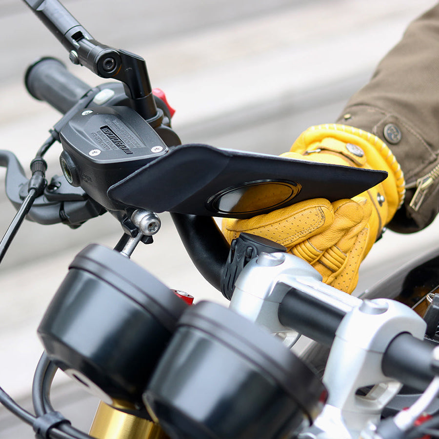 Fijación Shapeheart para moto, soporte magnético estable para smartphone, ideal para un manillar.